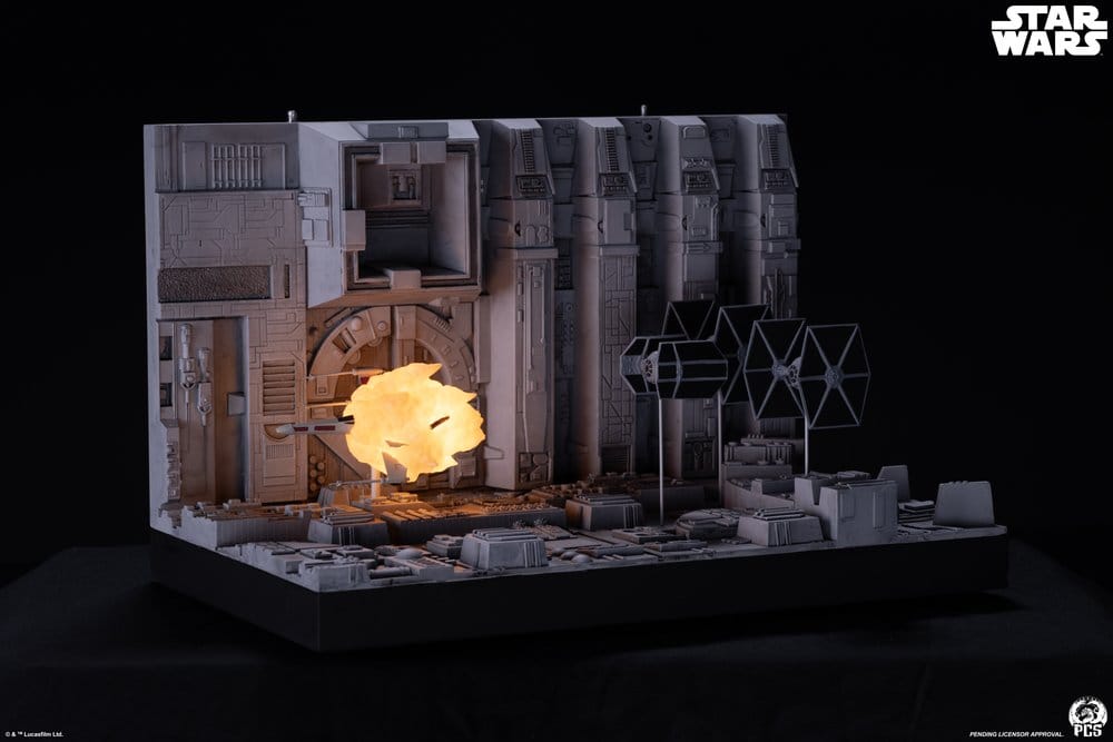Star Wars Movie Moments Mini Scale Diorama Trench Run 23 cm - Preorder - ETA: 25.01.2028