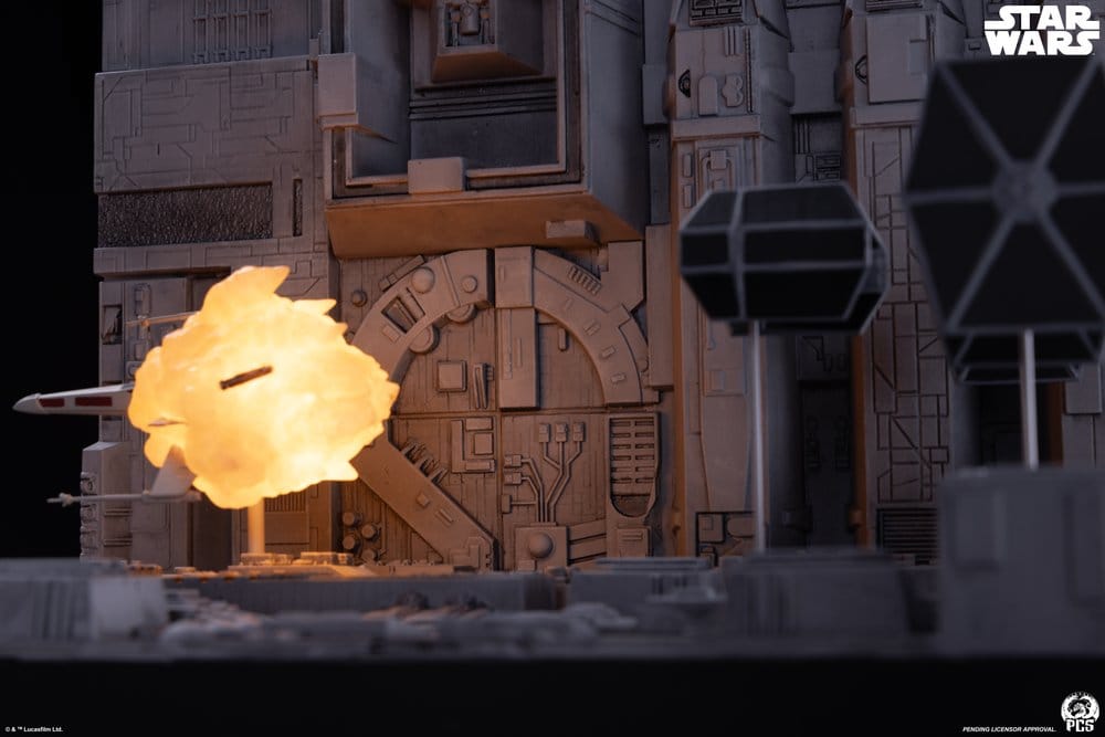 Star Wars Movie Moments Mini Scale Diorama Trench Run 23 cm - Preorder - ETA: 25.01.2028