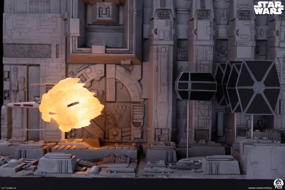 Star Wars Movie Moments Mini Scale Diorama Trench Run 23 cm - Preorder - ETA: 25.01.2028