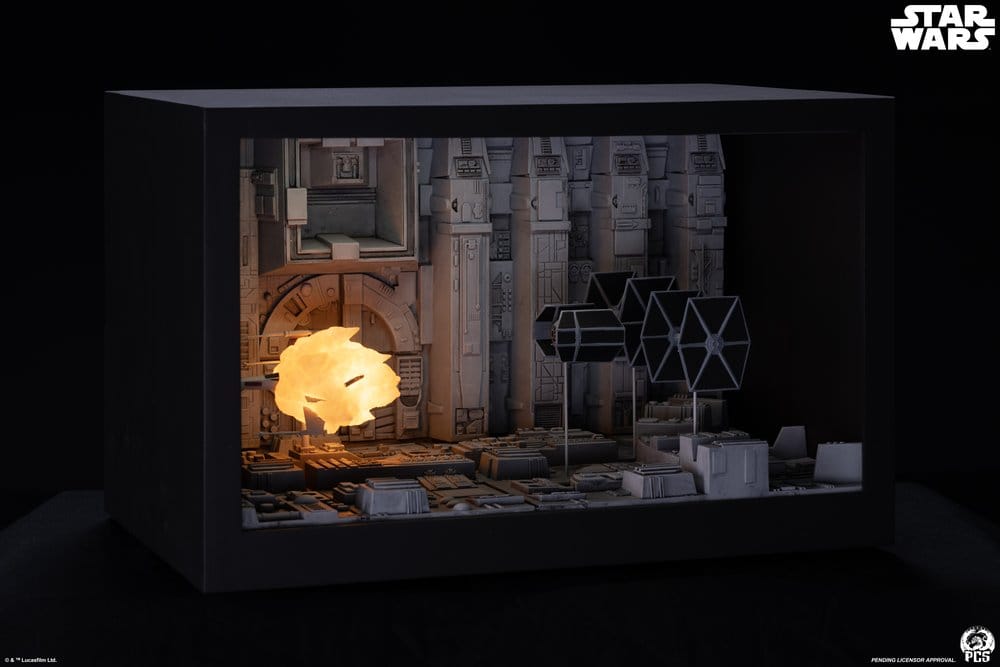 Star Wars Movie Moments Mini Scale Diorama Trench Run 23 cm - Preorder - ETA: 25.01.2028