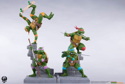 Teenage Mutant Ninja Turtles PVC Statue 4-er Pack 20 cm - Preorder - ETA: 09.12.2026