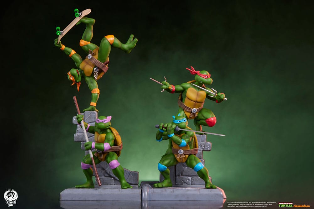 Teenage Mutant Ninja Turtles PVC Statue 4-er Pack 20 cm - Preorder - ETA: 09.12.2026
