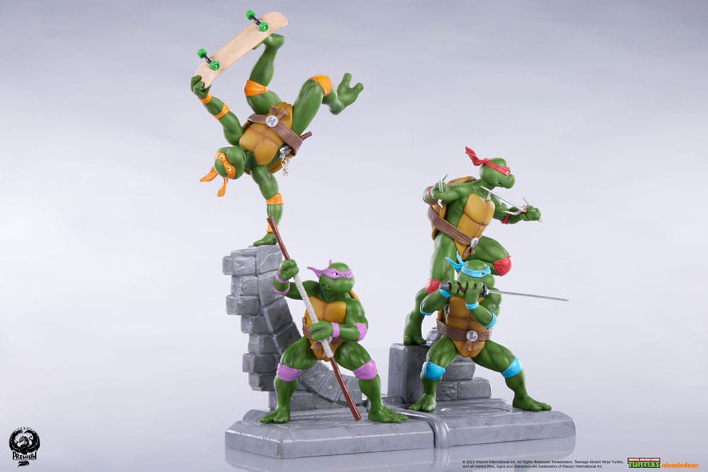 Teenage Mutant Ninja Turtles PVC Statue 4-er Pack 20 cm - Preorder - ETA: 09.12.2026