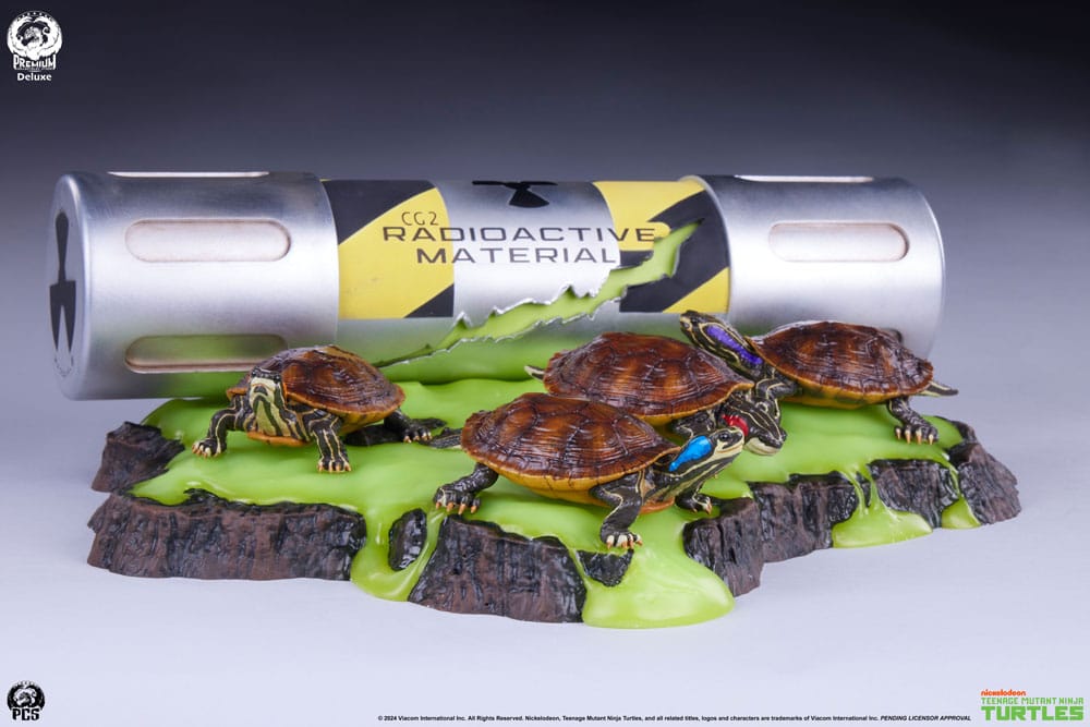 Teenage Mutant Ninja Turtles Diorama Statue 1/1 Origins 13 cm    - Preorder - ETA: 20.12.2025