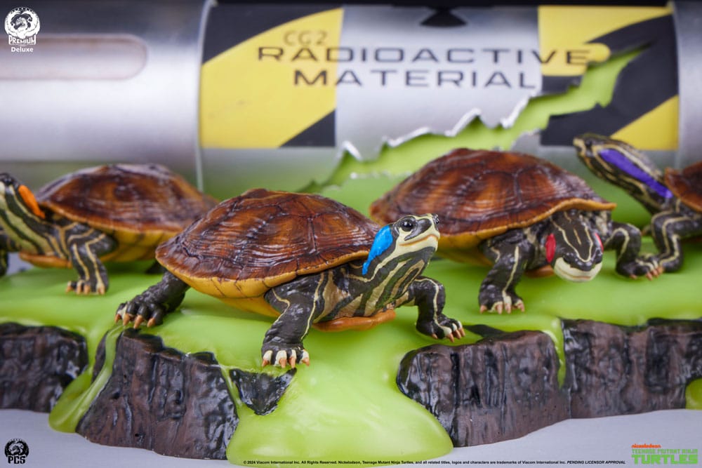 Teenage Mutant Ninja Turtles Diorama Statue 1/1 Origins 13 cm    - Preorder - ETA: 20.12.2025