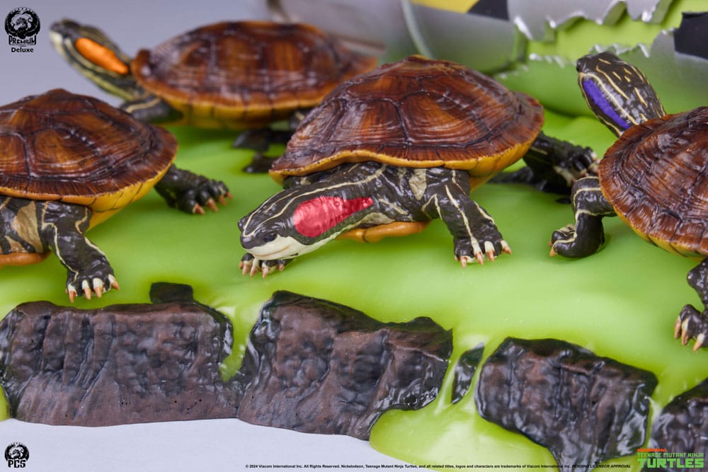 Teenage Mutant Ninja Turtles Diorama Statue 1/1 Origins 13 cm    - Preorder - ETA: 20.12.2025
