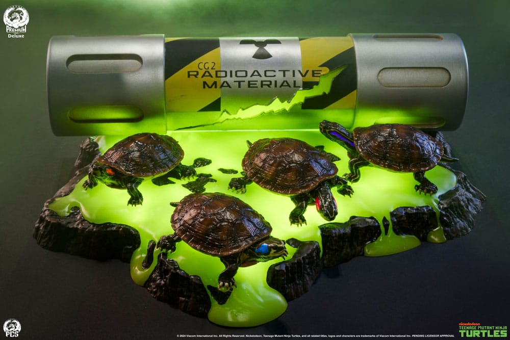 Teenage Mutant Ninja Turtles Diorama Statue 1/1 Origins 13 cm    - Preorder - ETA: 20.12.2025
