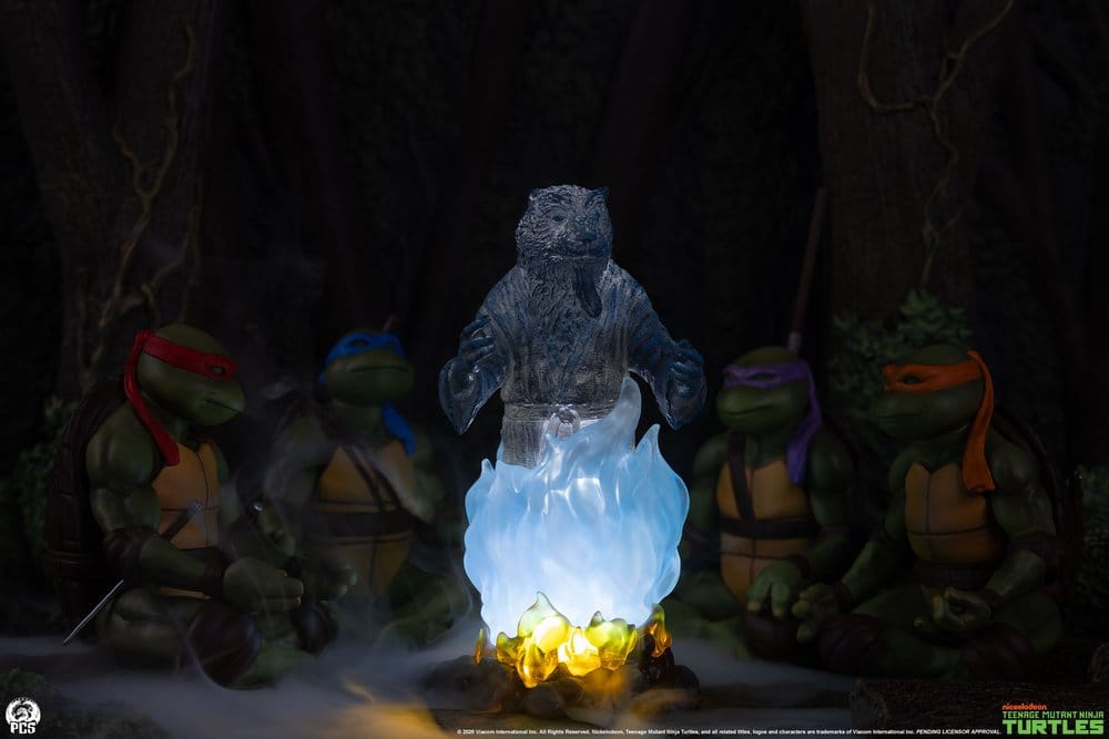 Teenage Mutant Ninja Turtles (Movie Moments) Mini Scale Diorama Splinter's Spirit 36 cm - Preorder - ETA: 28.12.2027