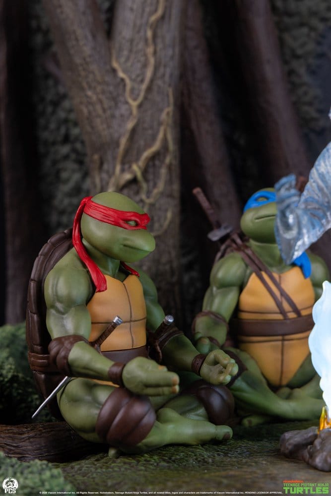 Teenage Mutant Ninja Turtles (Movie Moments) Mini Scale Diorama Splinter's Spirit 36 cm - Preorder - ETA: 28.12.2027