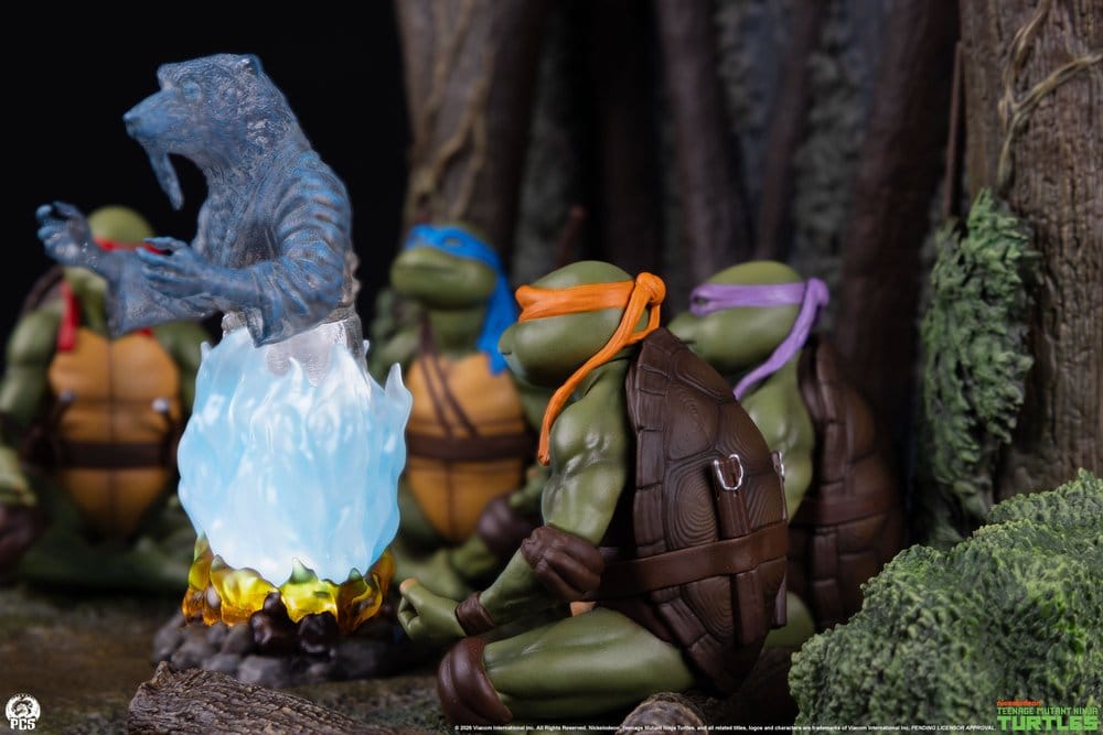 Teenage Mutant Ninja Turtles (Movie Moments) Mini Scale Diorama Splinter's Spirit 36 cm - Preorder - ETA: 28.12.2027