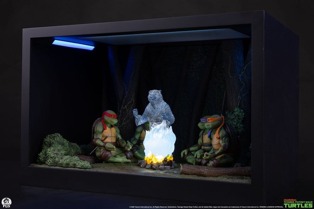 Teenage Mutant Ninja Turtles (Movie Moments) Mini Scale Diorama Splinter's Spirit 36 cm - Preorder - ETA: 28.12.2027