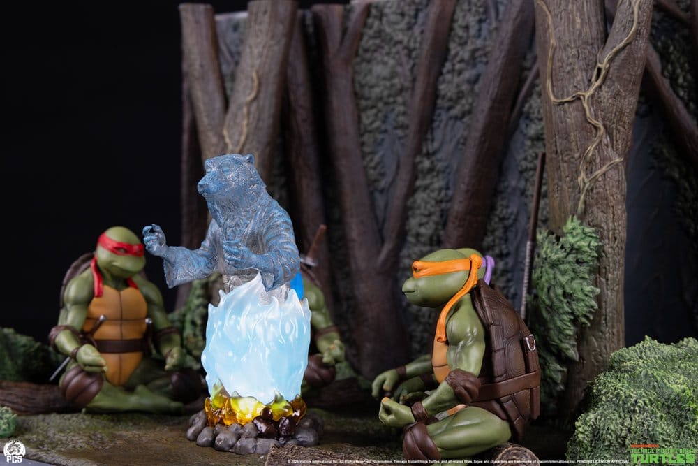 Teenage Mutant Ninja Turtles (Movie Moments) Mini Scale Diorama Splinter's Spirit 36 cm - Preorder - ETA: 28.12.2027