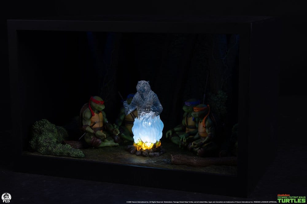 Teenage Mutant Ninja Turtles (Movie Moments) Mini Scale Diorama Splinter's Spirit 36 cm - Preorder - ETA: 28.12.2027