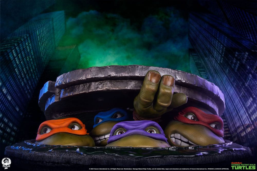 Teenage Mutant Ninja Turtles Diorama Statue 1/1 Underground 41 cm   - Versand: 5-7 Tage nach Bestellung