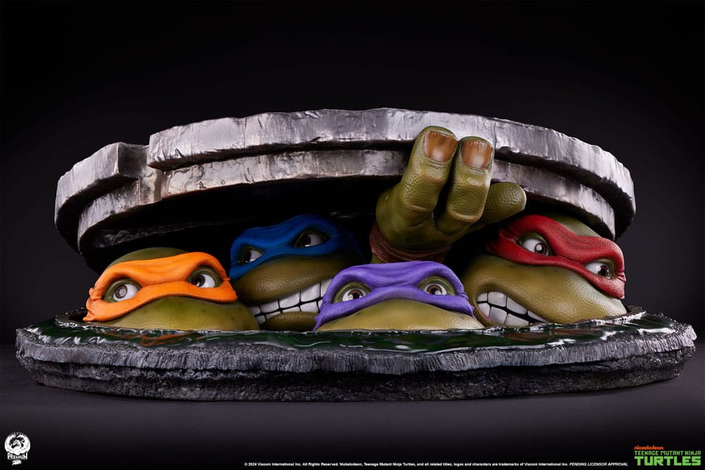 Teenage Mutant Ninja Turtles Diorama Statue 1/1 Underground 41 cm   - Versand: 5-7 Tage nach Bestellung