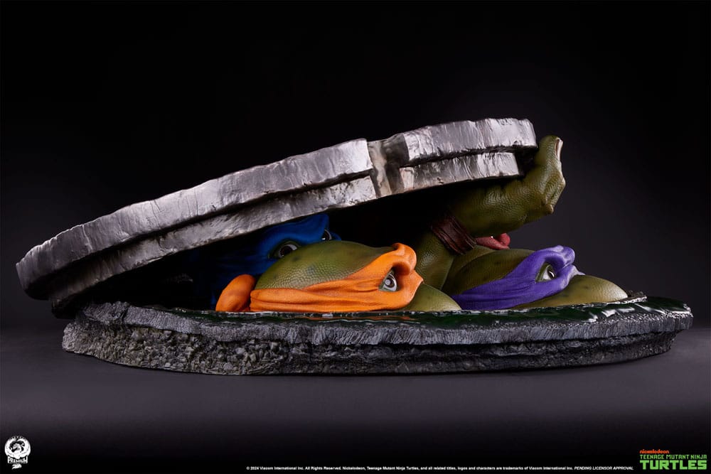 Teenage Mutant Ninja Turtles Diorama Statue 1/1 Underground 41 cm   - Versand: 5-7 Tage nach Bestellung