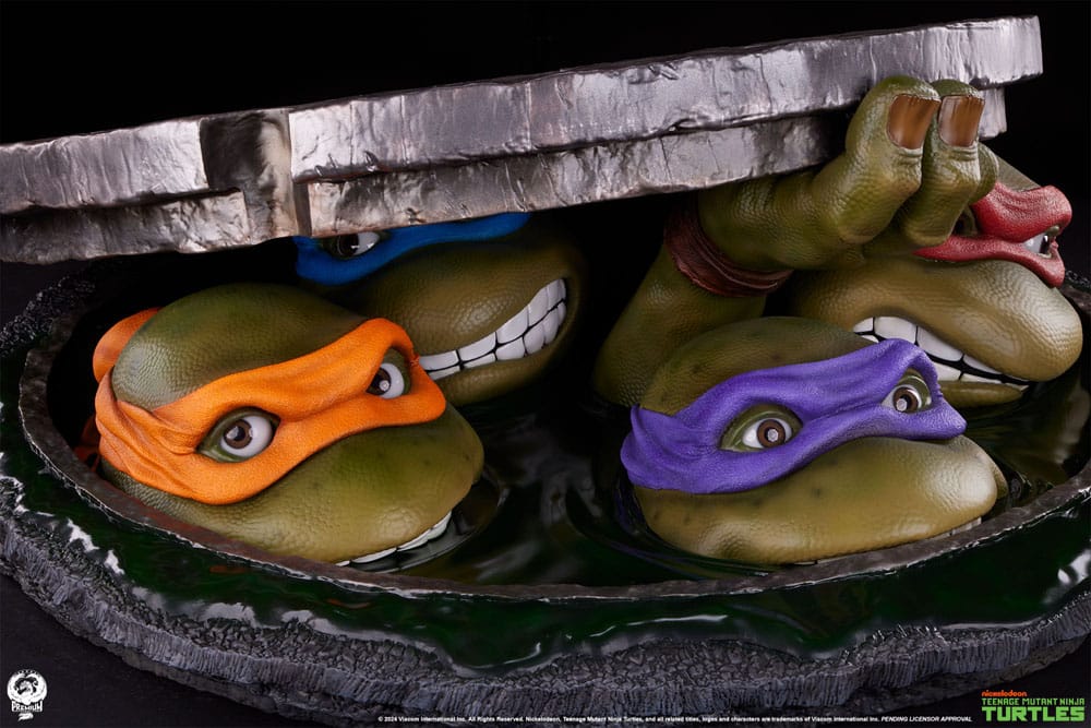 Teenage Mutant Ninja Turtles Diorama Statue 1/1 Underground 41 cm   - Versand: 5-7 Tage nach Bestellung