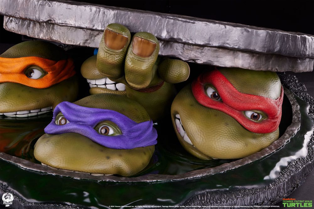 Teenage Mutant Ninja Turtles Diorama Statue 1/1 Underground 41 cm   - Versand: 5-7 Tage nach Bestellung