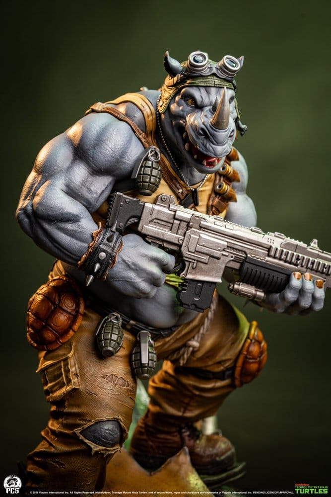 Teenage Mutant Ninja Turtles Legends Statue 1/3 Rocksteady 69 cm  - Preorder - ETA: 25.02.2027