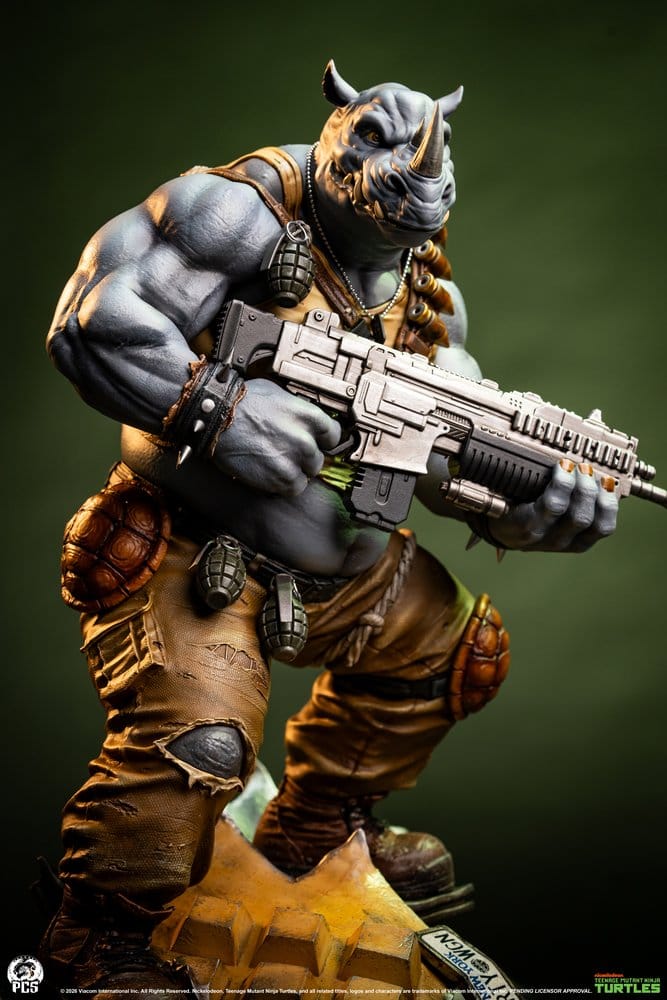 Teenage Mutant Ninja Turtles Legends Statue 1/3 Rocksteady 69 cm  - Preorder - ETA: 25.02.2027