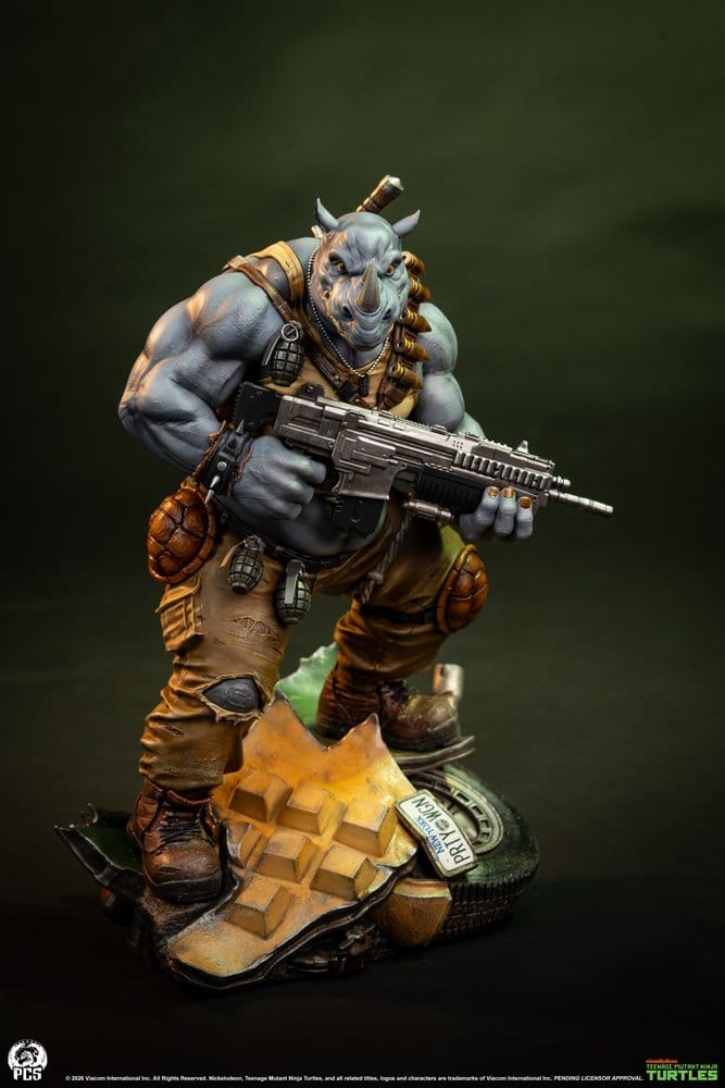 Teenage Mutant Ninja Turtles Legends Statue 1/3 Rocksteady 69 cm  - Preorder - ETA: 25.02.2027