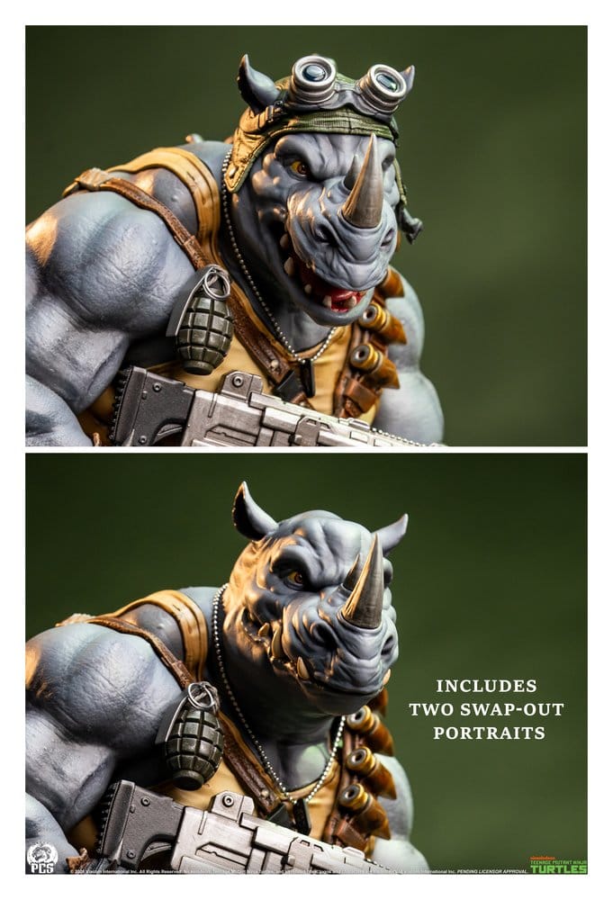 Teenage Mutant Ninja Turtles Legends Statue 1/3 Rocksteady 69 cm  - Preorder - ETA: 25.02.2027