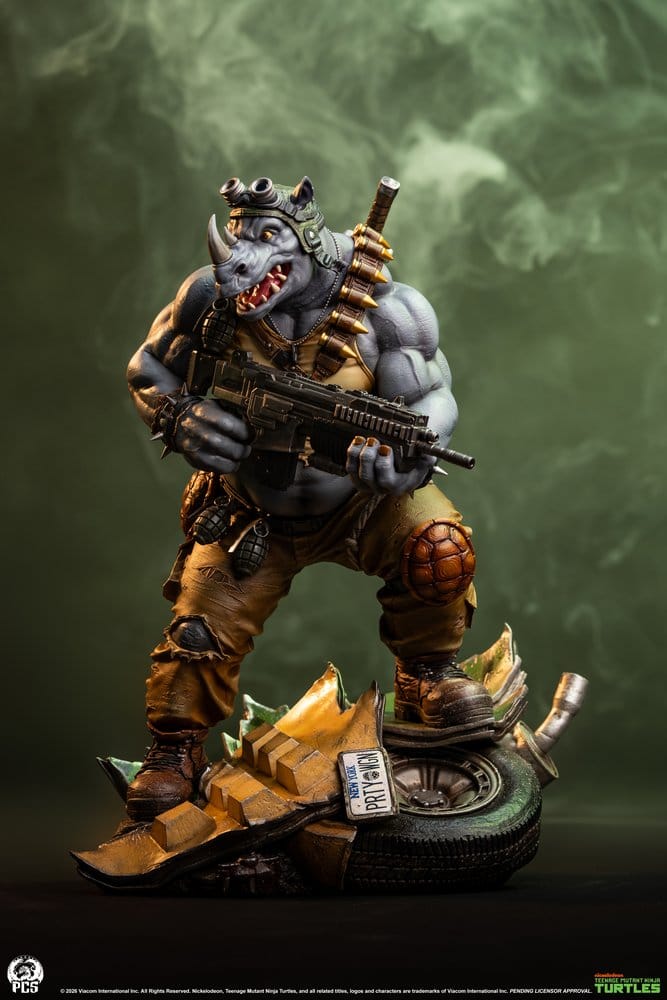 Teenage Mutant Ninja Turtles Legends Statue 1/3 Rocksteady 69 cm  - Preorder - ETA: 25.02.2027