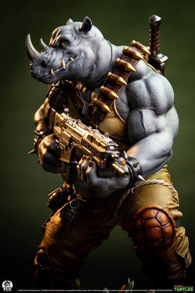 Teenage Mutant Ninja Turtles Legends Statue 1/3 Rocksteady 69 cm  - Preorder - ETA: 25.02.2027