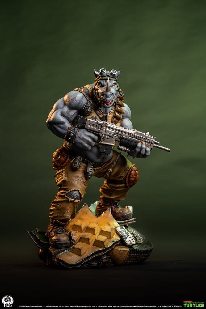 Teenage Mutant Ninja Turtles Legends Statue 1/3 Rocksteady 69 cm  - Preorder - ETA: 25.02.2027