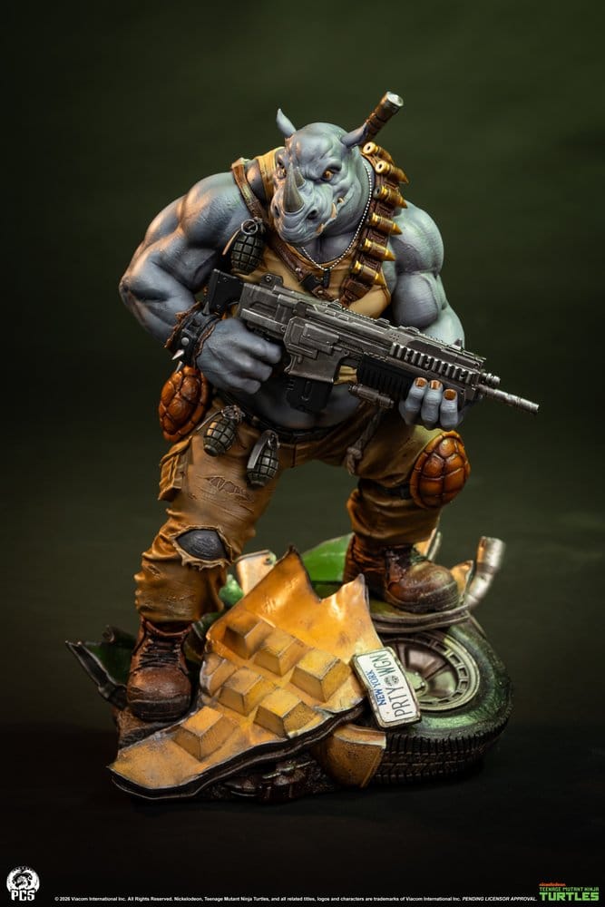 Teenage Mutant Ninja Turtles Legends Statue 1/3 Rocksteady 69 cm  - Preorder - ETA: 25.02.2027
