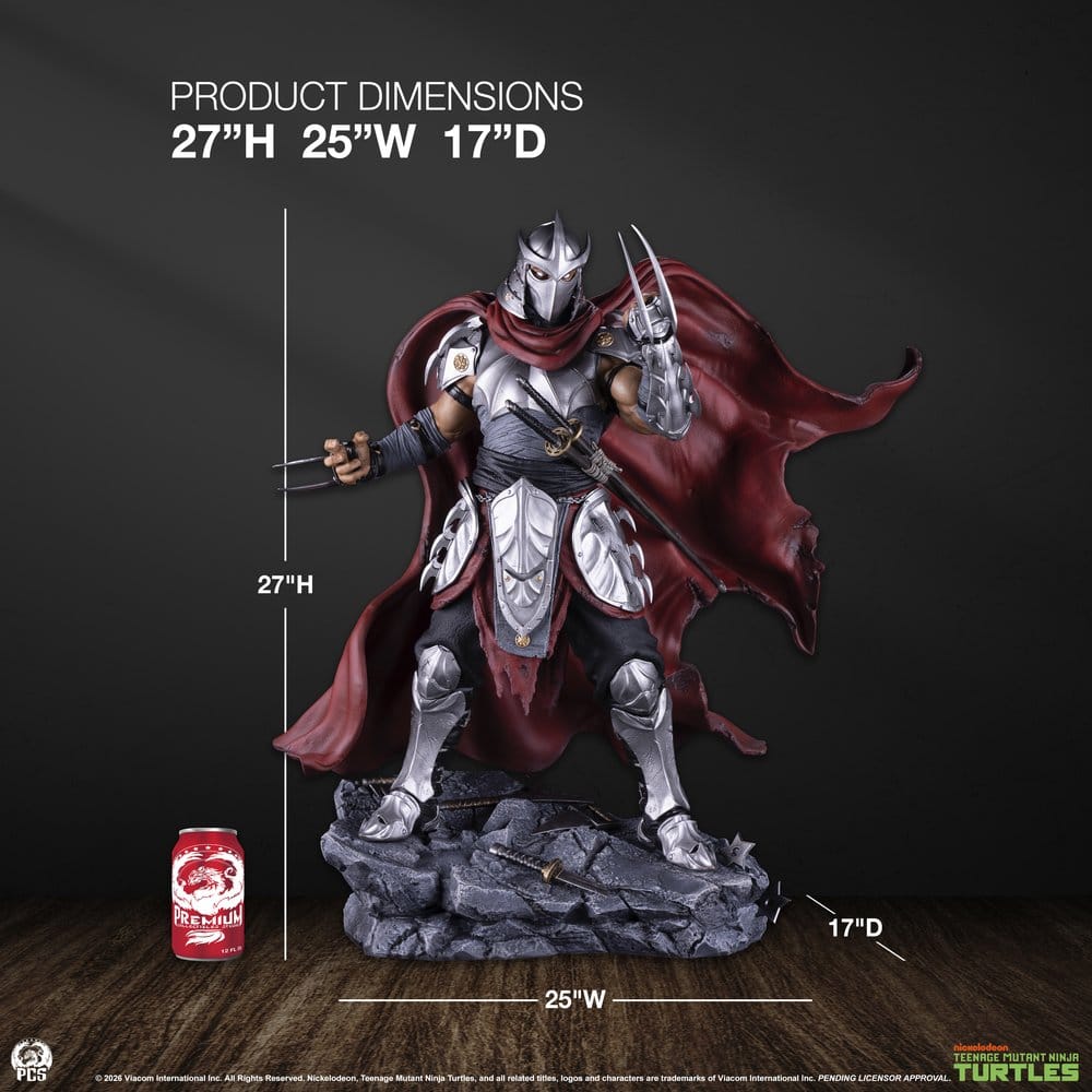 Teenage Mutant Ninja Turtles Legends Statue 1/3 Shredder (Comic Variant) 69 cm - Preorder - ETA: 28.12.2027