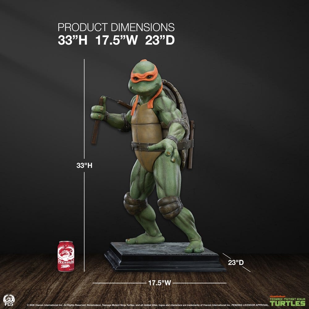 Teenage Mutant Ninja Turtles Statue 1/2 Michelangelo 84 cm - Preorder - ETA: 25.08.2027