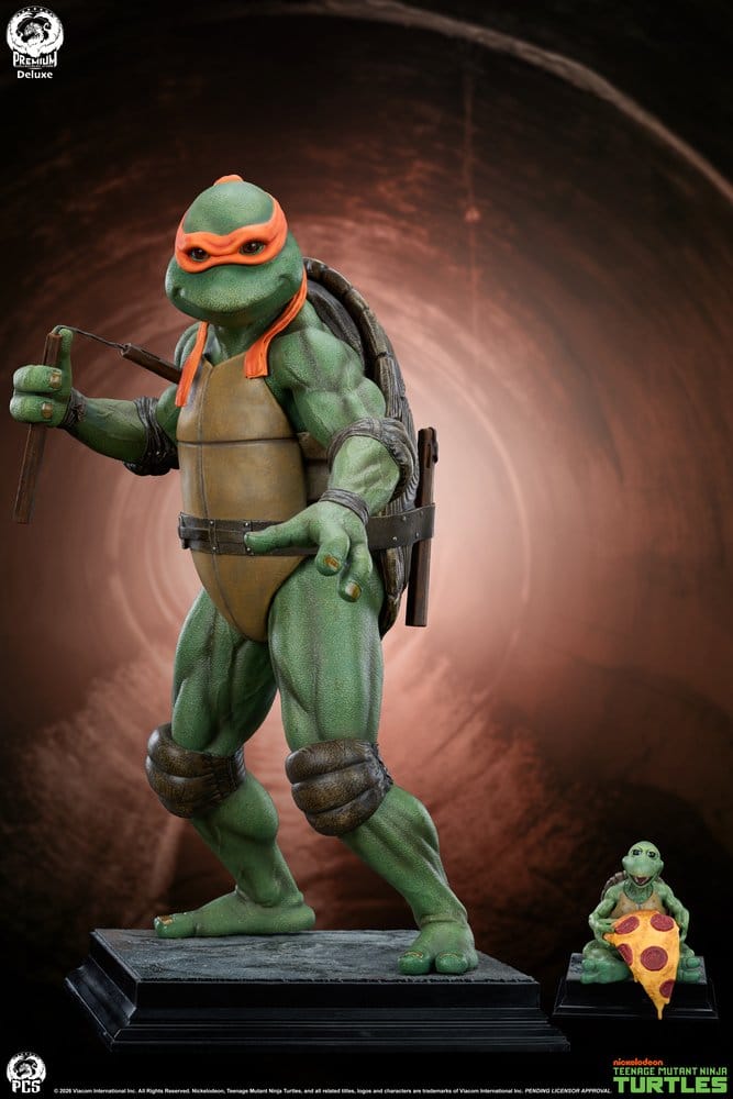 Teenage Mutant Ninja Turtles Statue 1/2 Michelangelo Deluxe Edition 84 cm - Preorder - ETA: 25.08.2027