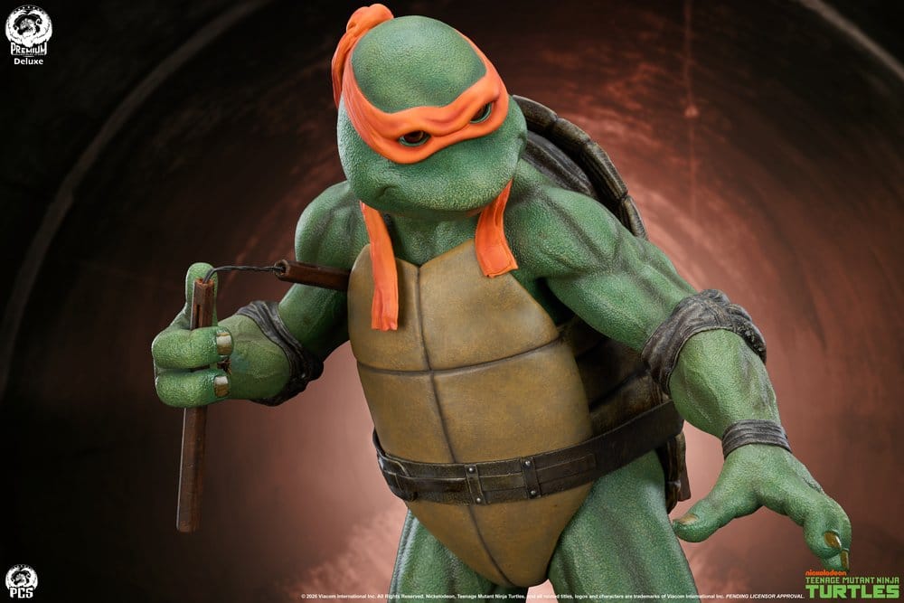 Teenage Mutant Ninja Turtles Statue 1/2 Michelangelo Deluxe Edition 84 cm - Preorder - ETA: 25.08.2027