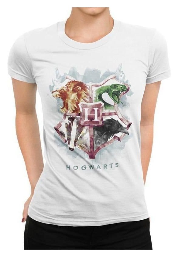 Harry Potter T-Shirt Water Colour Crest Größe XL - Versand: 7 Tage nach Bestellung