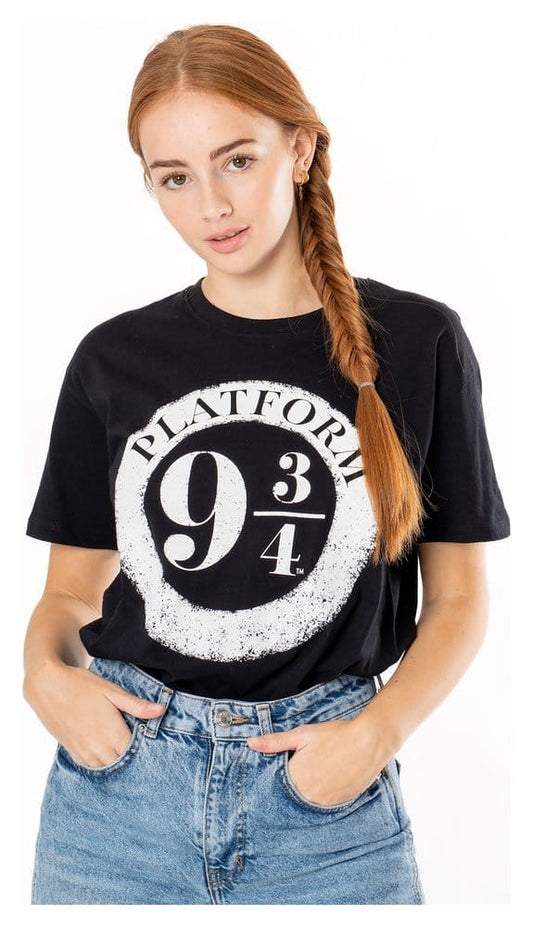 Harry Potter T-Shirt Platform 9 3/4 Raised Print Größe M - Versand: 7 Tage nach Bestellung