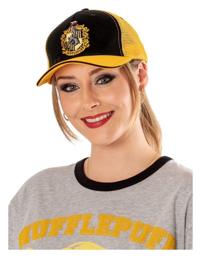 Harry Potter Trucker Cap Hufflepuff - Versand: 7 Tage nach Bestellung