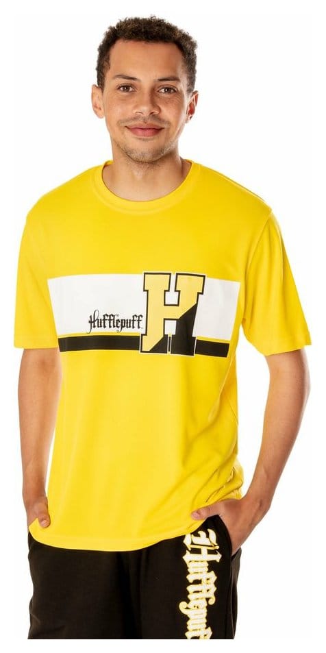 Harry Potter T-Shirt Hufflepuff Track And Field Größe XXL - Versand: 7 Tage nach Bestellung