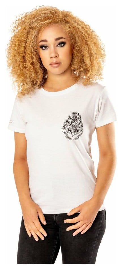 Harry Potter T-Shirt Hogwarts Crest Größe L - Versand: 7 Tage nach Bestellung