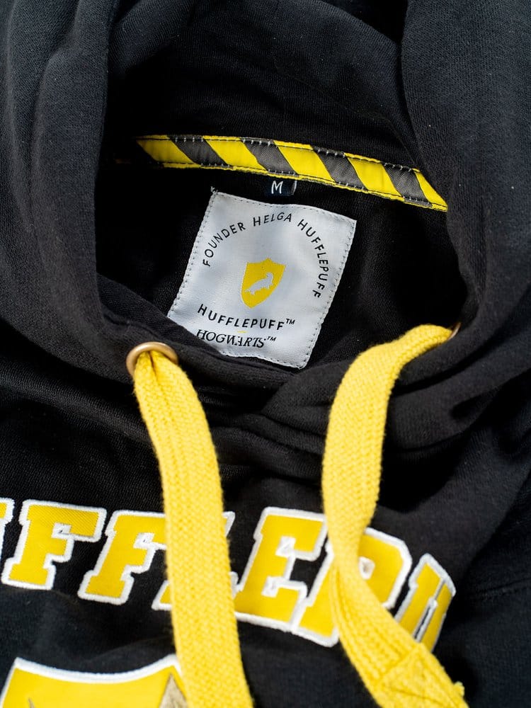 Harry Potter Kapuzenpullover Hufflepuff Deluxe Größe L - Versand: 7 Tage nach Bestellung