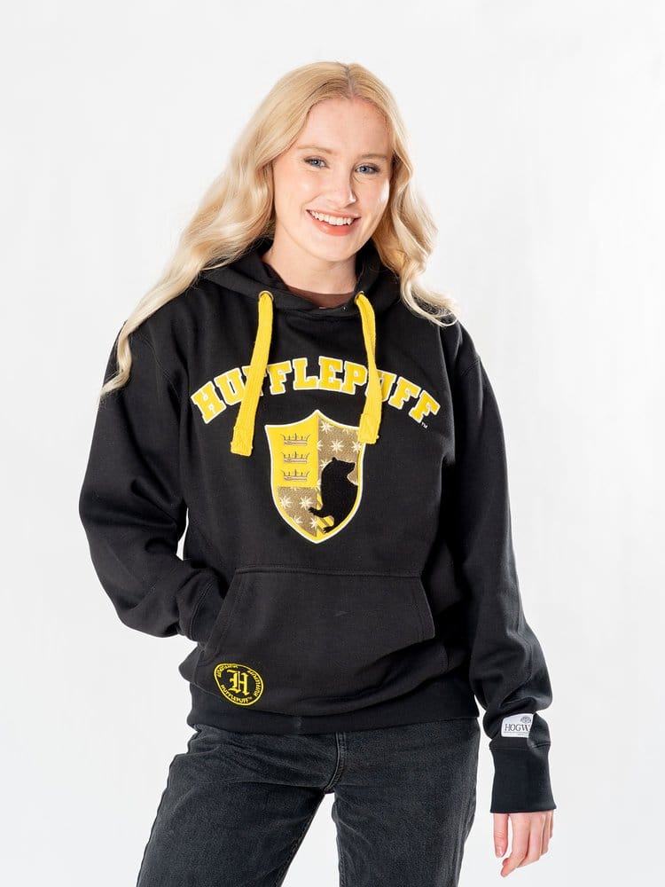 Harry Potter Kapuzenpullover Hufflepuff Deluxe Größe L - Versand: 7 Tage nach Bestellung
