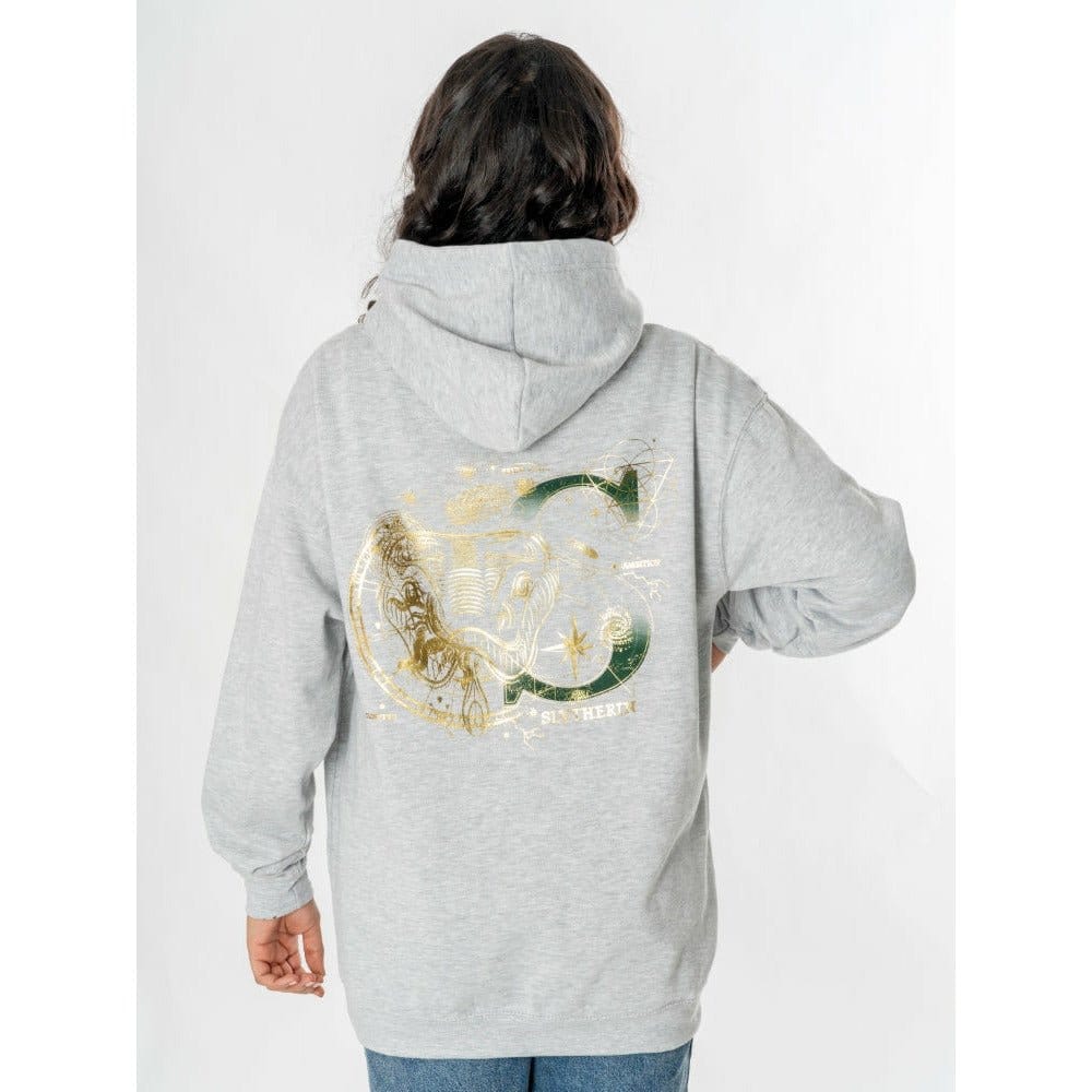 Harry Potter Kapuzenpullover Slytherin Zodiac Größe L - Versand: 7 Tage nach Bestellung