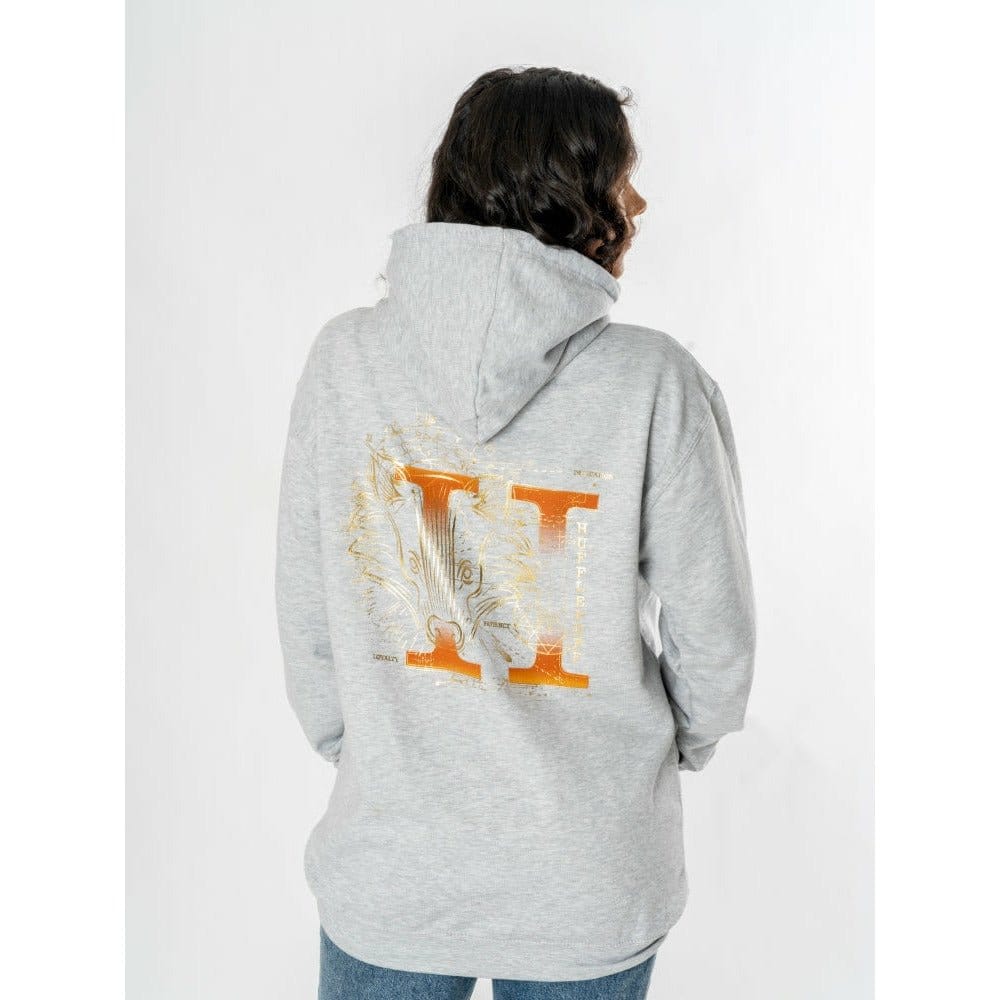 Harry Potter Kapuzenpullover Hufflepuff Zodiac Größe L - Versand: 7 Tage nach Bestellung