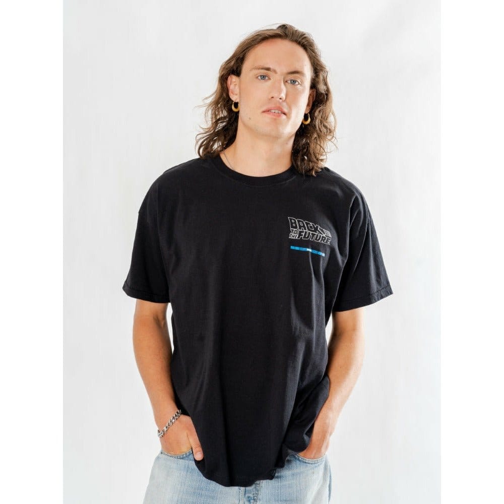 Zurück in die Zukunft T-Shirt Delorean Reverse Größe XXL - Versand: 7 Tage nach Bestellung