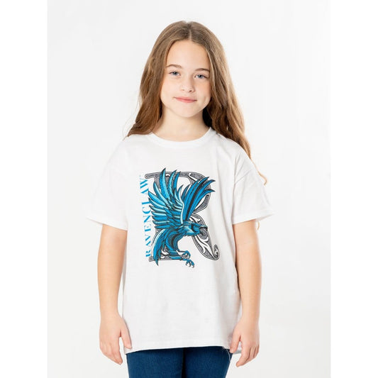 Harry Potter Kids T-Shirt Ravenclaw Mosaic Größe 5-6 - Versand: 7 Tage nach Bestellung