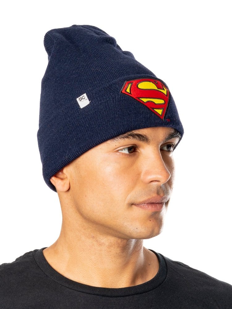 Superman Beanie Classic - Versand: 7 Tage nach Bestellung