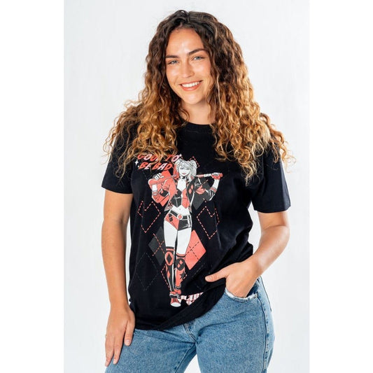DC Comics T-Shirt Harley Quinn Got To Be Bad Größe XXL - Versand: 7 Tage nach Bestellung