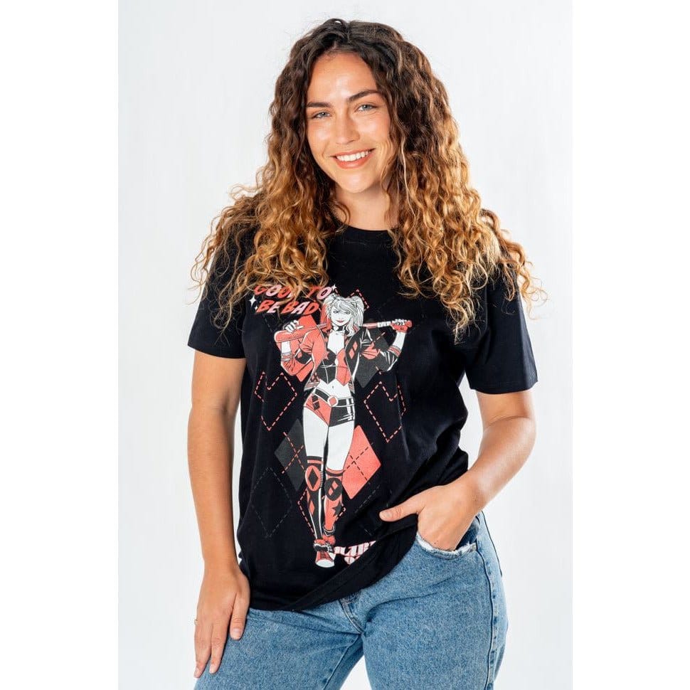 DC Comics T-Shirt Harley Quinn Got To Be Bad Größe XL - Versand: 7 Tage nach Bestellung