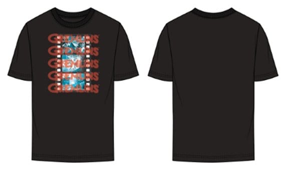 Gremlins T-Shirt Evil Reel Größe M - Versand: 7 Tage nach Bestellung