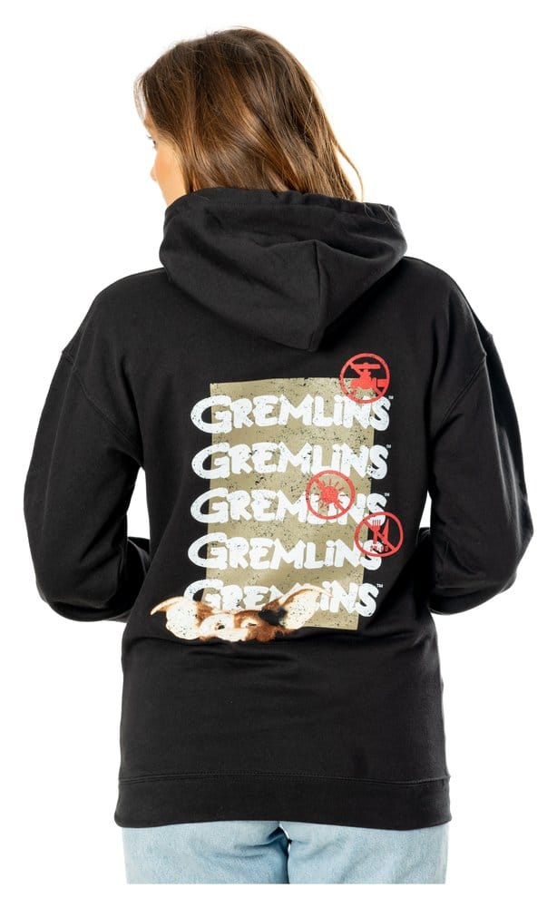 Gremlins Kapuzenpullover Front Back Tear-Away Größe XXL - Versand: 7 Tage nach Bestellung